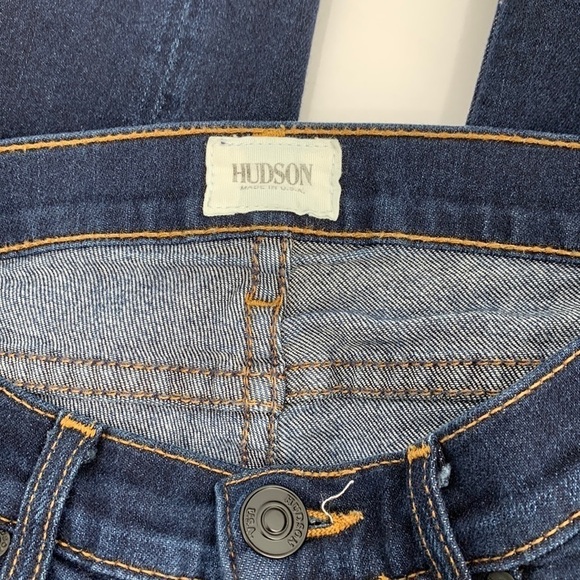 Hudson Krista super skinny low rise dark wash jeans denim ankle women 26 - Picture 5 of 7